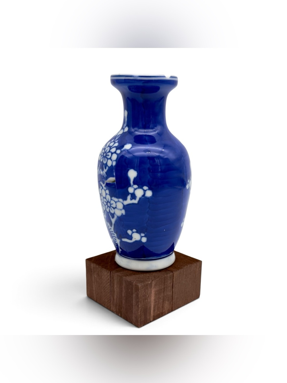 Kintsugi Vase Prunus Plum Blossom Mini Gold Crack Art Personal Growth Gift - Picture 3 of 12